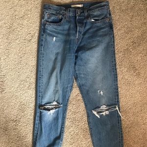 Levi Wedgie jeans